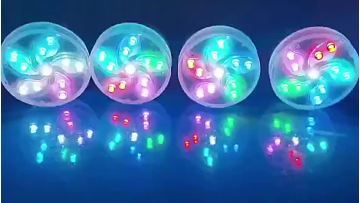 IP68 LED Remote Control Colorful Bauhinia Underwater DIving Light For Aquarium Fish Tank Swimming Pool Underwater Fountain Decor1
