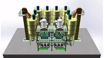 the constitution dry mortar mixing plant