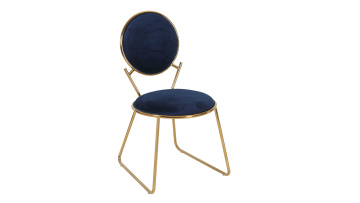 TL-AB25 modern upholstered chairs round-back seating