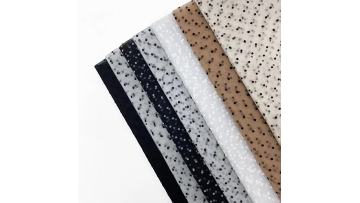 100% Nylon Mesh Fabric Small Polka Dot Thin Dress Yarn Breathable Feature for Sportswear and Dress1