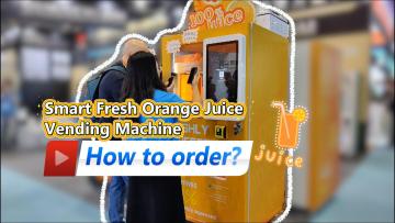 How Fresh Juice Vending Machine Works