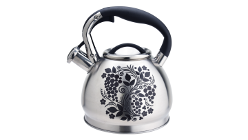 Stainless Steel Flower Pattern Kettle FH-422