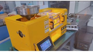 Servo energy saving all electric lab benchtop Diy homemade micro small plastic mini desktop injection molding machine1