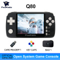 Powkiddy q80 Retro Video Game Console Handset 3.5 "IPS Screen Built-in 4000 Games Open System PS1 Simulator 48G Memory NEW Games
