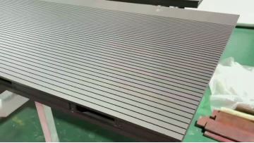 Surface treatment of the door panel