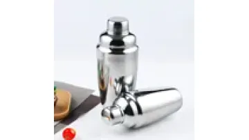 Hot Sale Stainless Steel Silver Barware Cocktail Shaker Set - Martini Boston Shaker for Bartenders & Milk Tea Shops1