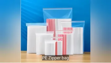 Wholesale Transparent Plastic Reclosable Zip Poly PE Self Sealing Packaging Resealable Lock Seal Zipper Grip Seal Bags for Grain Dried Fruit Multi-Purpose1