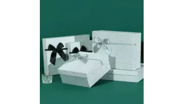 Wholesale Custom Luxury Advanced Exquisite Gift Box Flash Diamond Gift Box Customized Packaging Box1