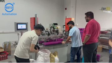 Fully automatic welding machine for lighter