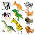 Safari Party 3D Walking Helium Animal Balloons Foil Baby Shower Jungle Balloon Birthday Party Decorations Kids Babyshower Baloon