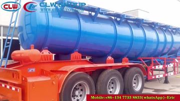 3 Axles Acid Chemical Tank Trailer