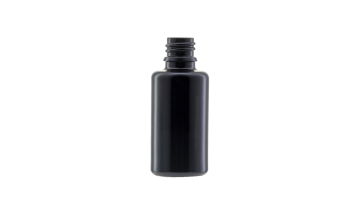 30 ml/1 oz Black Cylinder Glass Bottle With 18/410 Neck