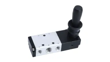 4H230C-08 4H230E-08 5/3 Way 5 Way 3 Position Manual Return Pneumatic Air Hand Lever Valve1