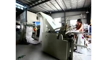 Plastic bag cutting machine for pp woven bag