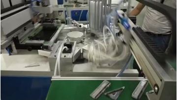 Automatic Screen Printer for Ruler with Led UV System.mp4