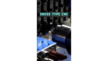 Swiss type machine