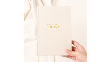 Linen Cover Gratitude Journal