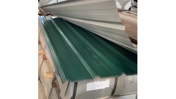 Color coated corrugated board