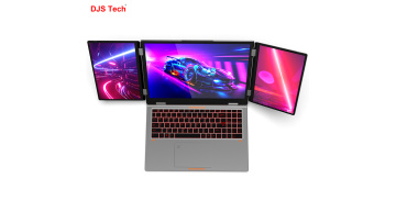 Three-screen laptop