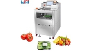 Vegetable Cling Wrap Sealer Automatic Cling Film Wrapping Machine Stretch Film Meat Foods Packaging Machine1