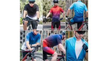 Sport Swear 2 Piece Men's Bike Clothing Set1
