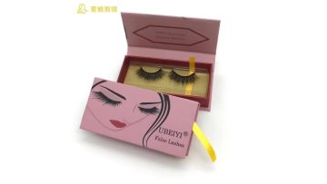 false eyelash paper box