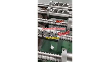 Large Rolled Ball Screw