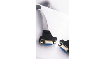 Custom FC-10P 2.0mm to DB 9 Male or Female Com mainboard RS232 cable 30CM computer mainboard box line serial port baffle wire1