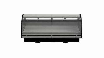 curved glass deli