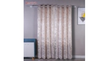 Latest design velvet blackout curtains by silver foil printing design living room silver stamping curtains luxury1
