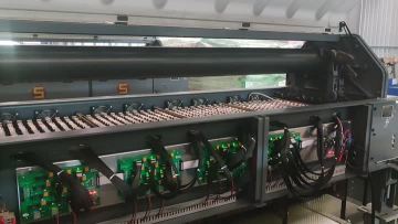 jacquard testing with power support open the cover