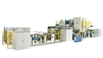 High speed single co-extrusinon laminating machine