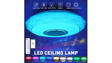 Modern LED Smart Ceiling Light with Bluetooth Music Control1