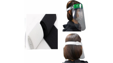 knitted elastic for face shield