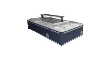 Commercial island freezer