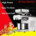Home Use Hot And Cold Oil Press Machine Rapeseeds Sunflower Oil Extractor Sunflower Oil Press Machine Mustard Oil Mill Machine