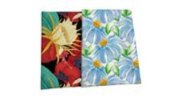 Vibrant Flowers Design Waterproof 230gsm Polyester Tent Canvas Fabric for Bags and Outdoor Tents1