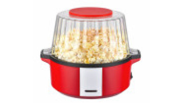 Popcorn Machine,  Electric Hot Oil Popcorn Popper with Stirring Rod, Large Lid for Serving Bowl1