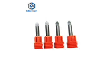 V Carve Diamond PCD Tool Router Bit CNC End Mill Sets Diamond CNC End Mill Bits Cutter for Granite Stone1
