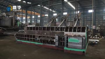metal car baler machine