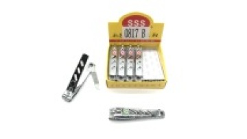 Custom Logo Stainless Steel Straight Toe Nail Cutter with Plastic Cover 0817B1