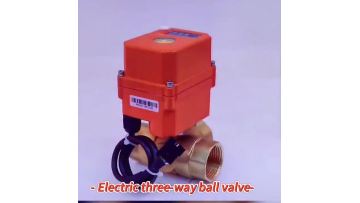 three-way ball valve