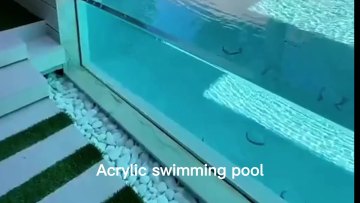 2ft Thick Acrylic swimming pool outdoor acrylic pool panels1
