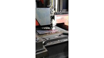 SSC cutting head after repair test cutting
