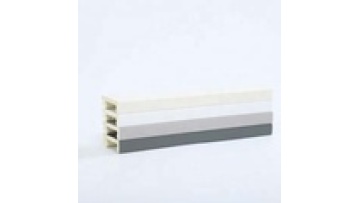 Wholesale Waterproof Pvc Floor Accessories Flush Vinyl Spc Skirting Board Profile Skirting1
