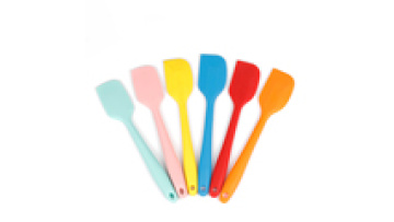 Integrated silicone spatula high temperature baking tool cake stirring spatula1