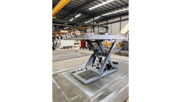 Lift table for food industry