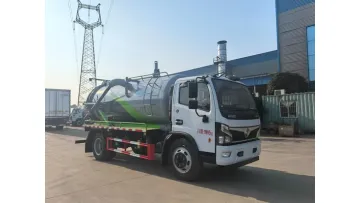 New Arrival Dongfeng 4X2 10.25cbm Industrial Vacuum Sewage Tanker Truck1