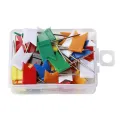 Mixed Colors Flag Shape Push Pins Marker Plastic Stainless Steel Needle Multi-colored Marking Pin Notice Board Cork Needles