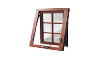 Double Glass Aluminum Alloy Awning window1